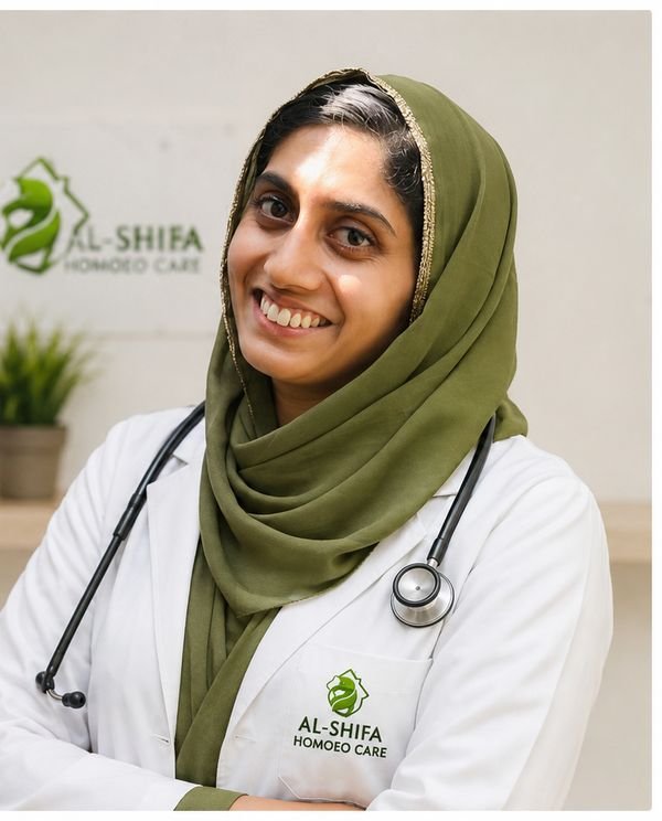Dr. Shala Sherin, BHMS, homeopathy doctor at Al-Shifa Homeo Care Pappinisseri